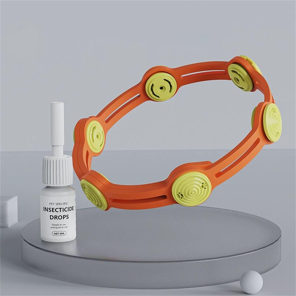 Collar Dog Cat Adjustable Pet Worming Collar 5ml