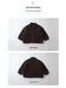 Girls' 2025 Autumn/Winter Fleece Jacket - Plush, Fashionable Sweater for Baby Girls