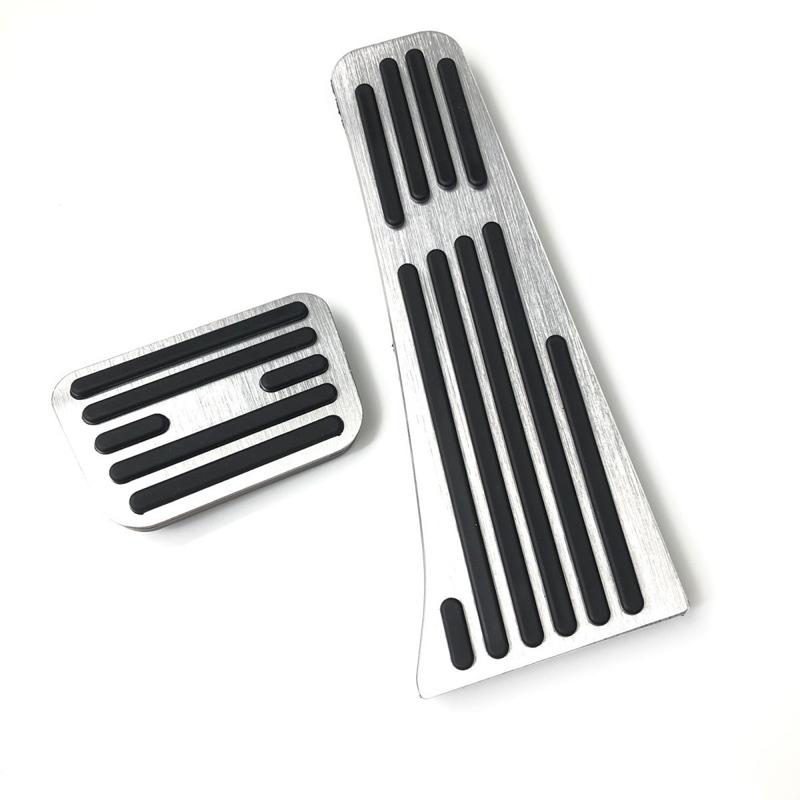 For BYD Leopard 3 EV 2025 Car Stainless Steel Pedal No Drilling Anti-Slip Brake Footrest Part Cover Accessories 2pcs