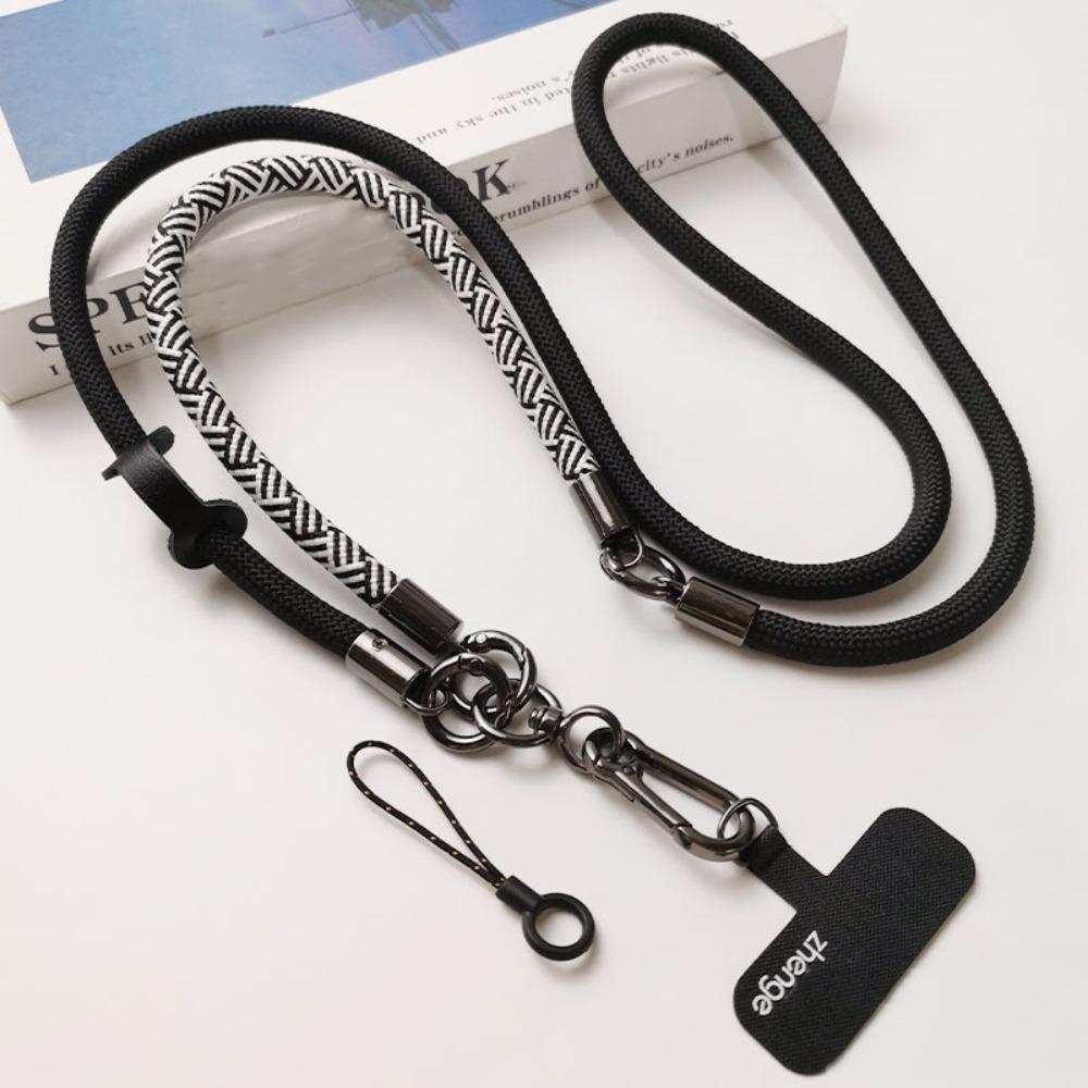 3 In 1 Mobile Phone Lanyard Hanging Rope Phone Neck Straps Crossbody Phone Strap  Lanyard Patch