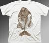 Piranha Vis Skelet Bot visser wit t-shirt OZ9624