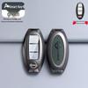 Nissan Key Case: Compatible with Qashqai, Kicks, X-Trail, Murano, Tiida, Sylphy, Pathfinder - Premium Unisex Car Key Shell & Buckle
