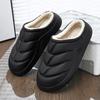 Shoes for Men Men's Slippers Waterproof Slipper Soft and Comfortable Platform Shoe Non-slip Wear-resistant Add Velvet Unisex