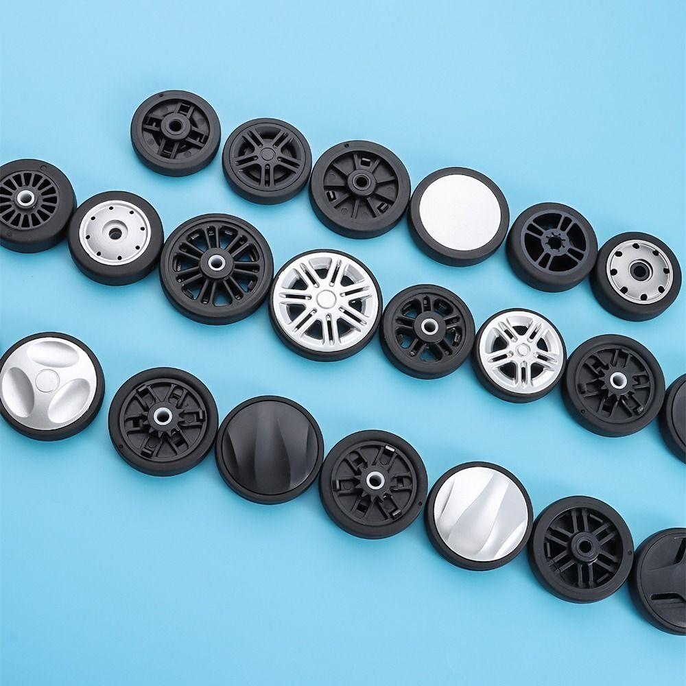 Replacement Suitcase Wheels Suitcase Parts Axles Travel Luggage Wheels  Luggage Accessories