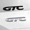 3D Auto Metal GTC Grille Badge Car Rear Trunk Emblem Sticker Decor For Opel Corsa Astra OPC Adam Vectra Insignia Vauxhall Antara