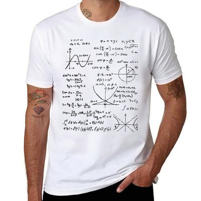 Math Equation TShirt T Shirts for Man Pack White T Shirt Man Designer TShirt