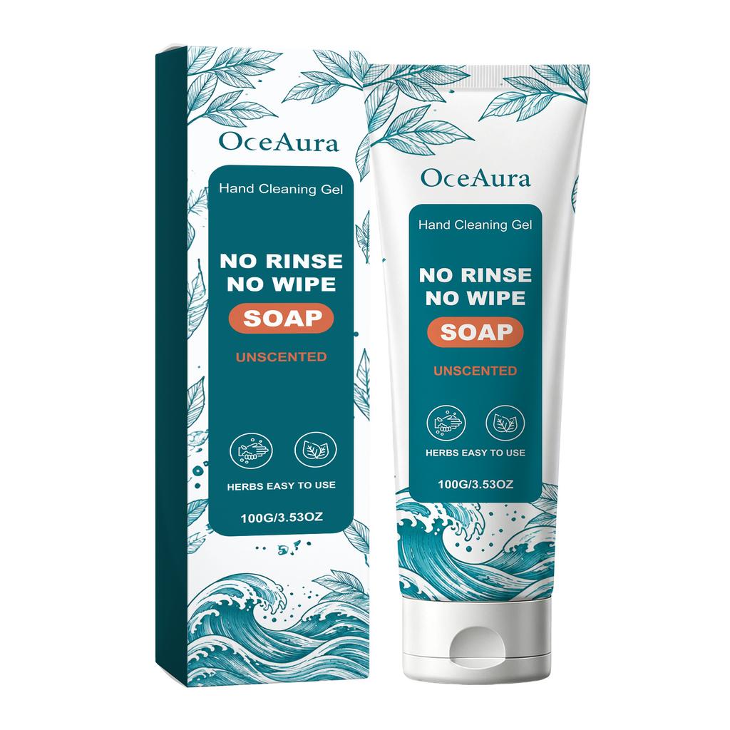 OCEAURA Hand Sanitizer Gel 75% Alcohol Kill 99.9% Germs, Gentle Cleansing & Moisturizing
