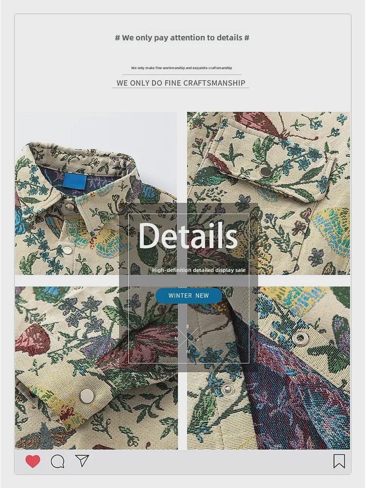 Ami Khaki Ethnic Oversize Butterfly Shirt – Unisex Style