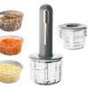 Motor Puternic Tocător Electric de Carne Reîncărcabil prin USB Tocător de Legume Fără Fir Preparare Salate