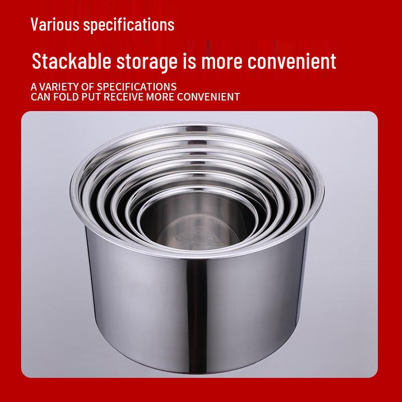 20cm Stainless Steel Seasoning and Lard Pot with Lid