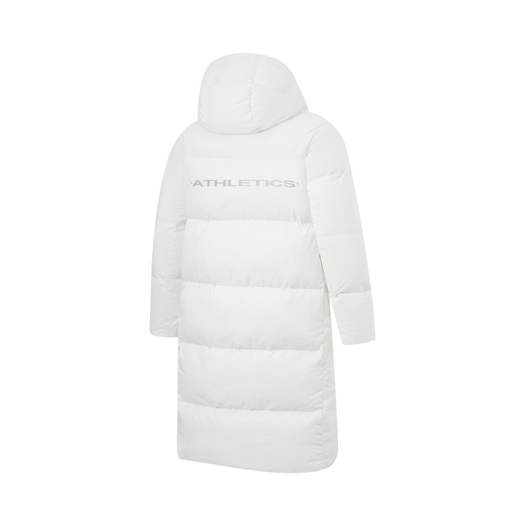 Li Ning Fitness Series Hooded Logo Zipper Down Jacket Men Jackets AYMV765-1