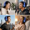 HIFI Audio Bluetooth Sluchátka Stereo Zvuk Sluchátka přes uši Bezdrátová Sluchátka Hudební přehrávač