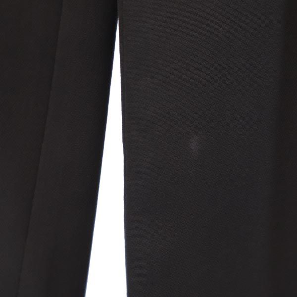 Giorgio Armani Made In Italy Long Pants 38 Brown Side Zip Women Used