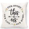 Daisy Sunflower Pillow Case Spring and Summer Home Decoration Pillow Case Pillow Case Cushion Case