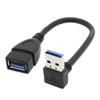 USB 3.0 Extension Cable USB 3.0 Male To Female Adapter Right/Left/Up/Down 90 Degree Angle Data Sync Fast Charging For Laptop PC