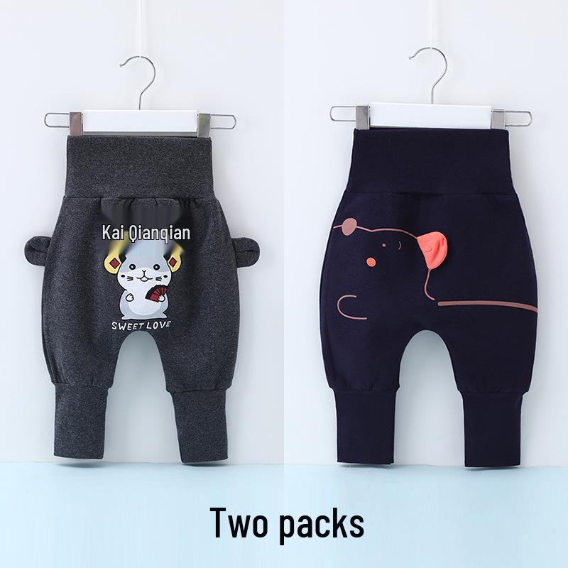 Hoge Taille Baby Harem Broeken - Lente & Herfst, Jongens & Meisjes
