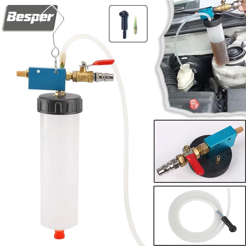 Auto Car Brake Fluid Extractor Pump Oil Change Replacement Tool with Hose Manual Fuel Suction Filler Fluid Oil Change Evacuator