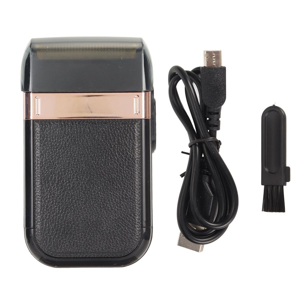 Beard Trimmer Multifunction Efficient Powerful Retro Mini Portable Electric Beard Clipper for Home Travel