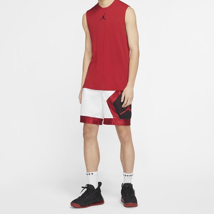 Jordan Basketball Training Sleeveless Vest Men Tops Red CJ4576-687