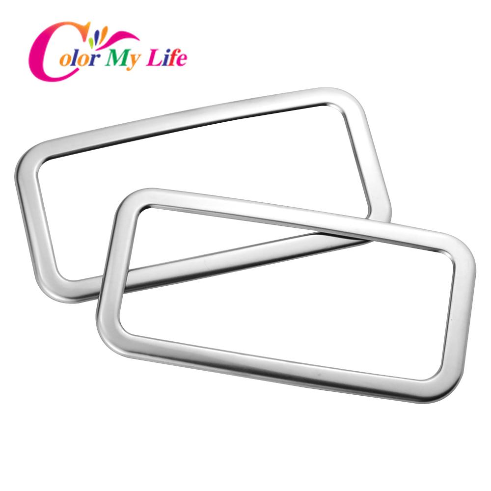 2Pcs Car Rear Reading Light Lmap Frame Cover Sticker Trim for Volkswagen VW T-Roc Troc 2018    2022