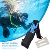 Nylon Spearfishing Secant Equipment  Portable Scuba Diving Cutting Emergency Set Cutter Underwater Line Sharp Outdoor Equipment