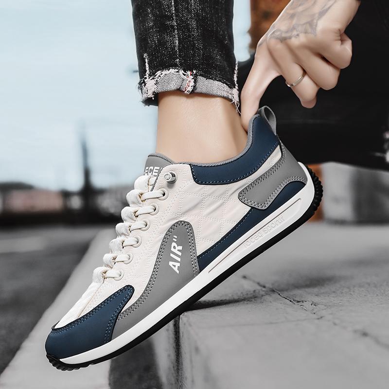 Men's Fashion Casual Shoes Four Seasons Outdoor Comfortable Soft Sole Walking Shoes Youth Trendy Versatile Anti Slip Sports Shoe