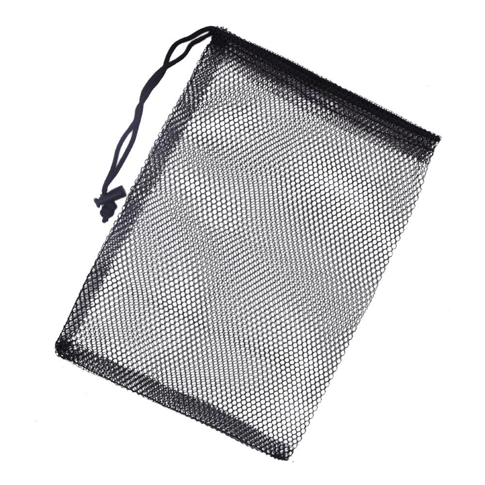 Large Capacity Nylon Golf Ball Mesh Drawstring Bag
