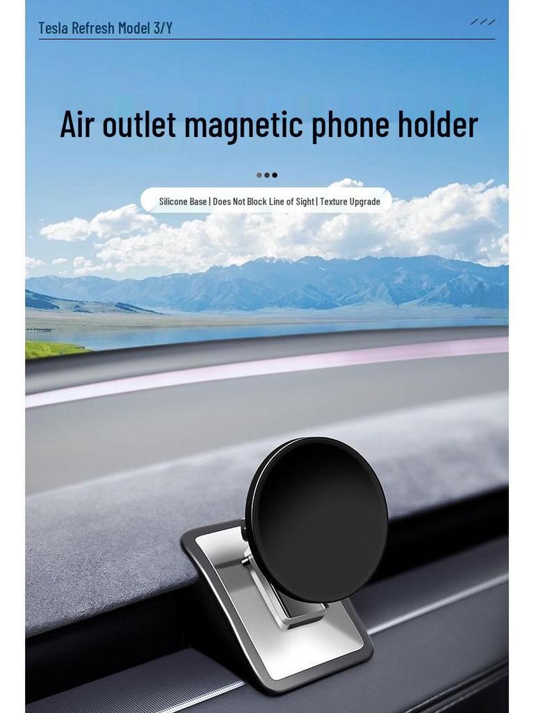 Supporto per Telefono per Interni Tesla Model 3/Y - Navigazione e Accessori