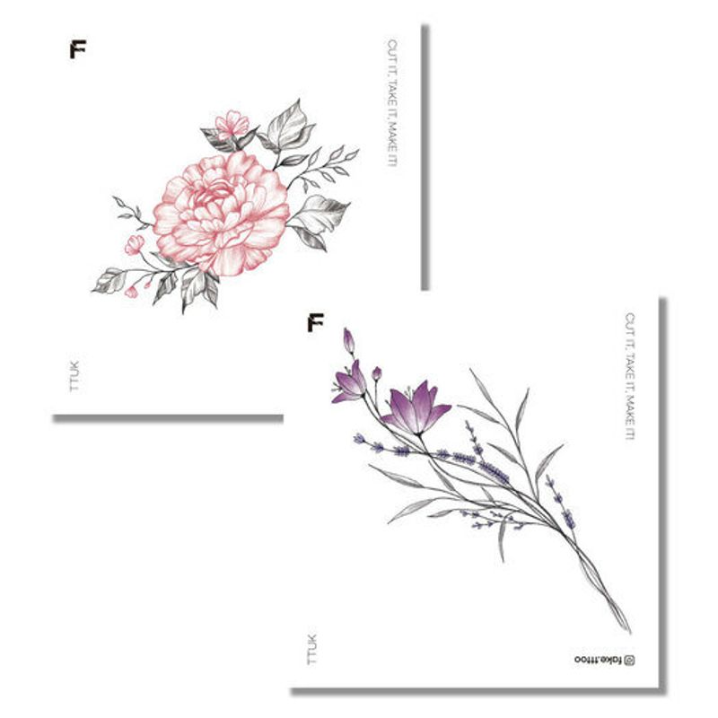 FAKE.TTT PP Tattoo Sticker Set one