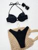 Thong Sexy Women One Piece Swimsuit Swimwear Female Push Up Solid Biquini Monokini Swimming Suit Bathing Suit Beachwear