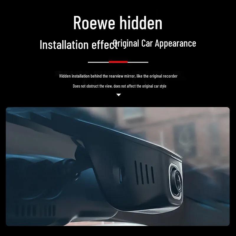 Roewe i5/i6, RX5/RX8, 360/550/350 WiFi Hidden Dash Cam