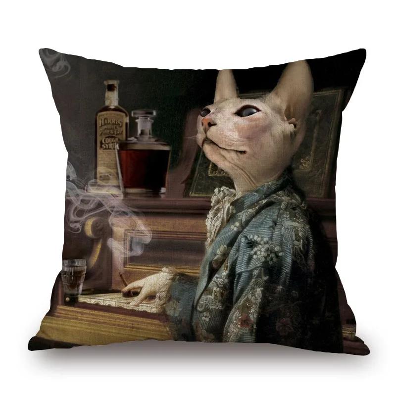 

Украшение для дома Овца Кролик Собака Подушка Чехол Милая наволочка с изображением животных Мультяшный диван 16x16in 40x40cm