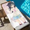 W-Watamote-e anime Towel Large Quick-Drying Microfiber soft Beach Towel for Travel Fitness Sauna Bathing Camping