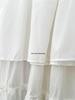 Spring/Summer 2026: Women's High-Waist Layered A-Line Ruffled Lace Skirt