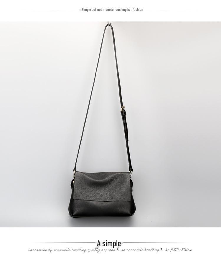 Nuova Borsa a Spalla da Donna Multi-Strato in Vera Pelle 2025 - Alla Moda, Versatile, Borsa Quadrata a Tracolla in Pelle di Mucca Casual