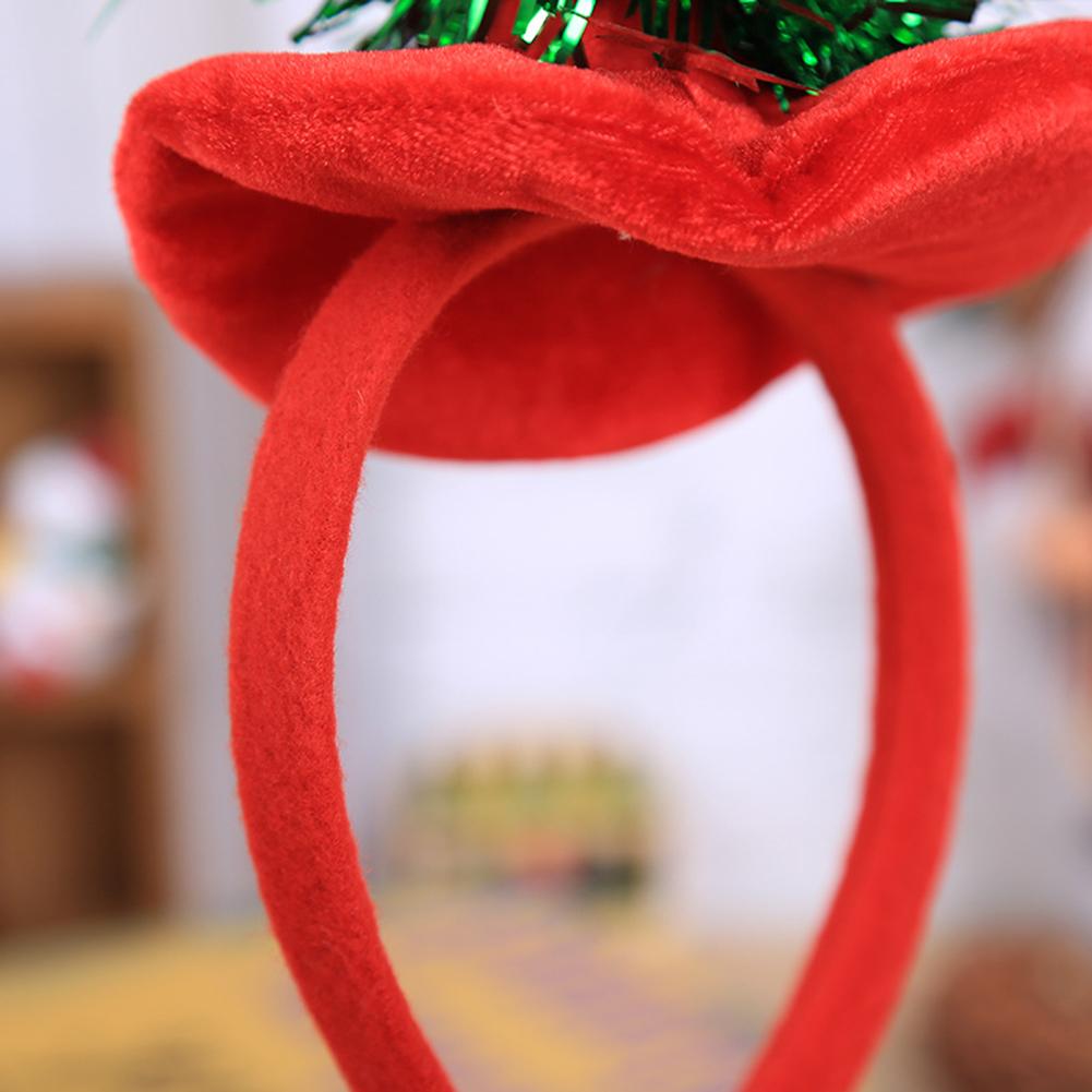 Fashion Christmas Tree Headband Perfect Decoration Headwear for Party Festival