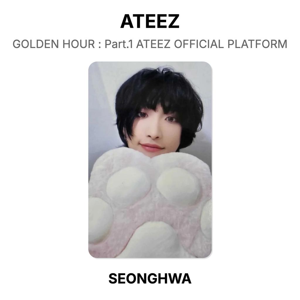 ATEEZ GOLDEN HOUR : Part.1 ATEEZ OFFICIAL PLATFORM Official Photocard