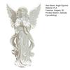 Praying Angel Figurine 3D Printed Angel Wings Statue