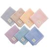 Imabari Factory Towel Handkerchief 7days 7-piece set approximately 2525cm (per piece) Made Japan GrayBeigeOrangePinkPurpleGreenNavy