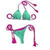 Badeanzug weiblich Hottie Bikini geteilt sexy Dreieck doppelseitig kontrastierend Strandbikini Badeanzug Dreipunkt-Stil