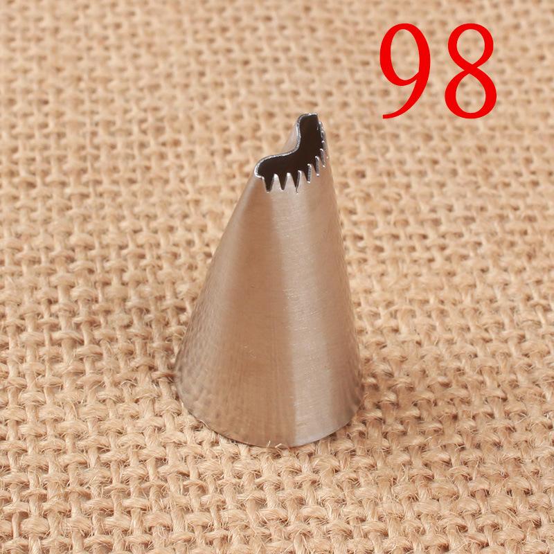 

98 # кекс из нержавеющей стали, сфера, форма шара, насадки для глазури, кондитерские насадки для крема, цветочный факел, инструменты для украшения трубок для кондитерских изделий