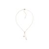 Dior CD Pearl Decorated Luxury Fashion Crystal Necklace Women necklace Gold N0858SYDCY-D301