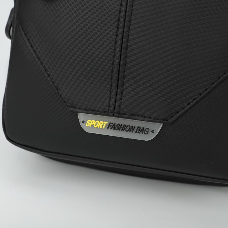 Men's Chest Bag Large Capacity Commuter Shoulder Bag Water-repellent Business Travel Crossbody Bag