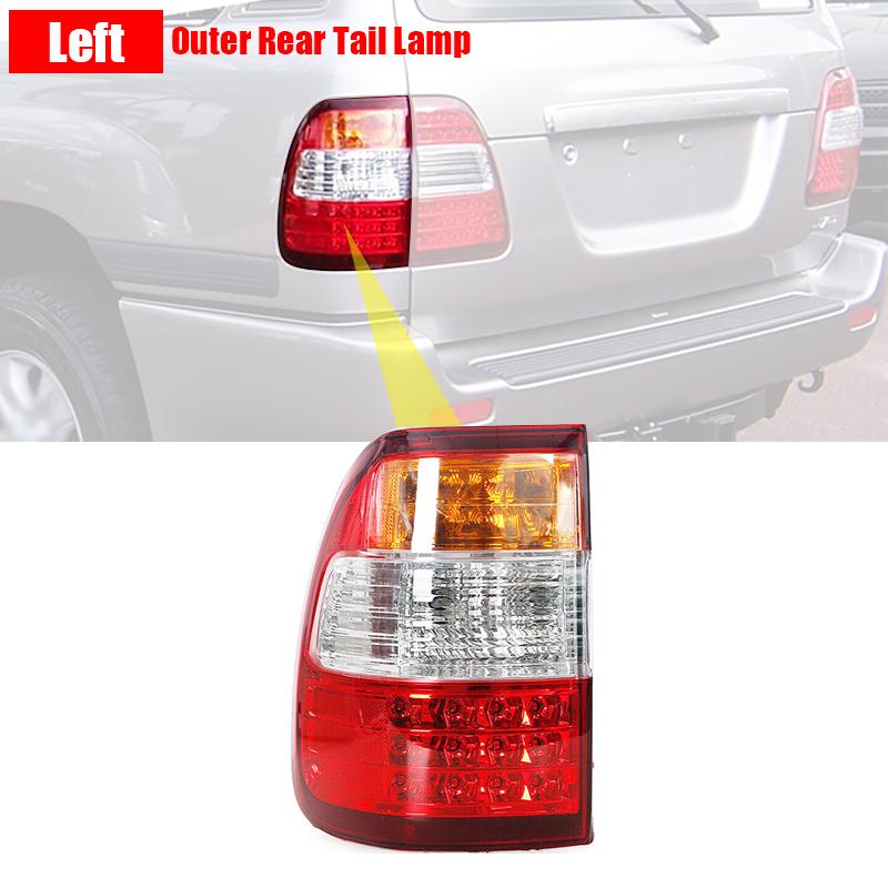 High Quality Car Rear Tail Light Assembly Fit For Toyota Land Cruiser 1998-2007 Reverse Light Brake Signal Lamp Car Accessories
