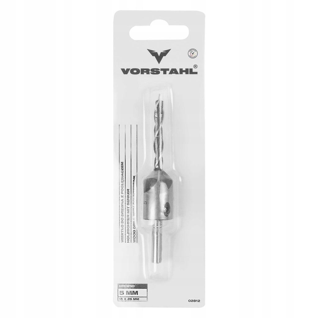WOOD DRILL with countersink > 5mm < 16x25mm Vorstahl