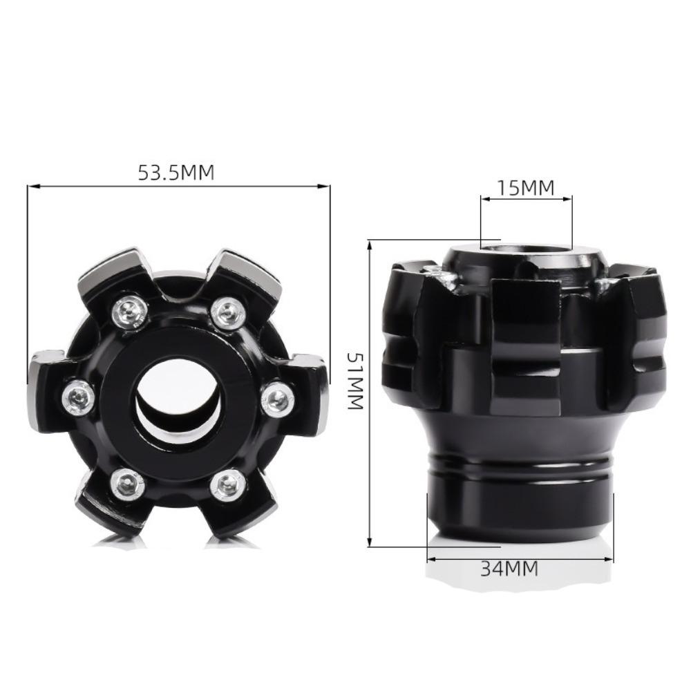 2pcs/set Anti Drop Motorcycle Axle Cap Slider Cups Decoration  Motorbike Modification Tool