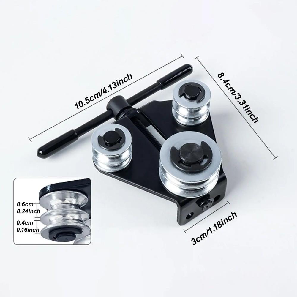 Rustproof Brake Line Straightener Portable Brake Pipe Bending Tool Steel Pipe Work