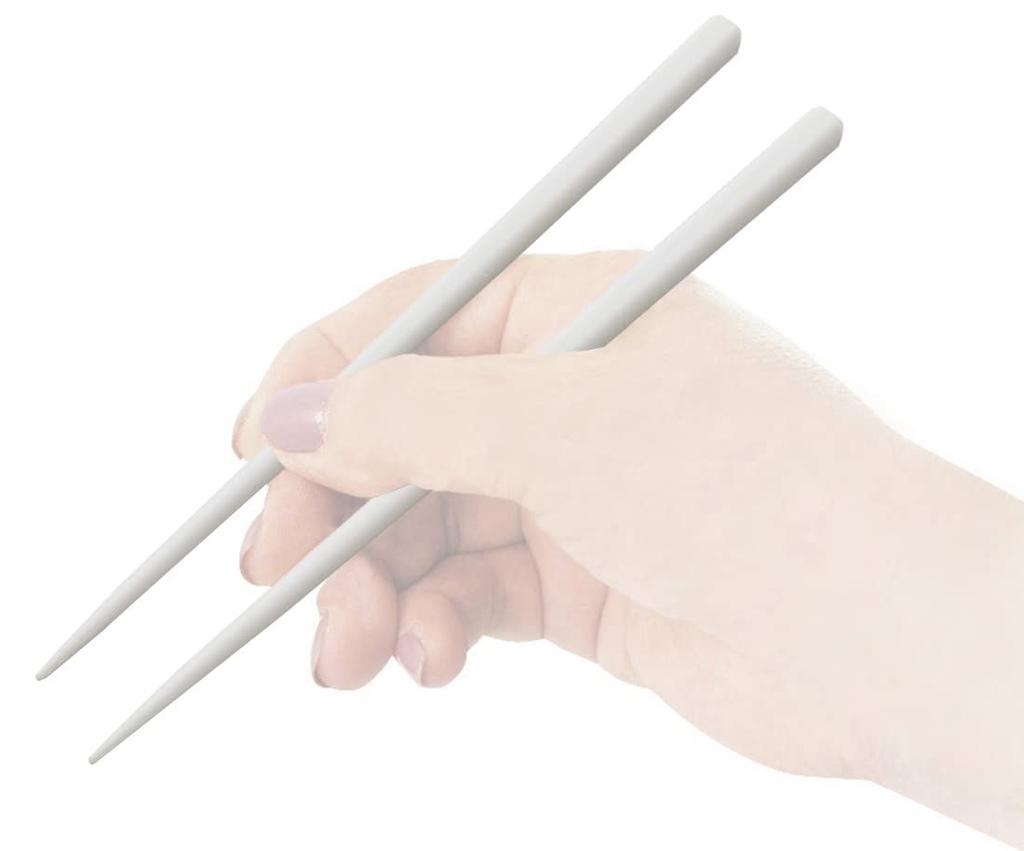Skater Chopsticks and Chopstick Case Dull Made In Set, 18cm, Antibacterial, Gray, Japan, ABC3AG-A