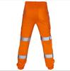 Men's Casual Jogger Cargo Pants with Silver Reflective Strip