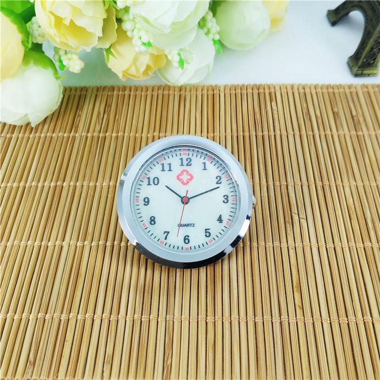 Supply Craft Watch Head, Bell Bile Crystal Handicraft, Clock Head, Luminous Watch Core, Inlaid Diameter 33Mm